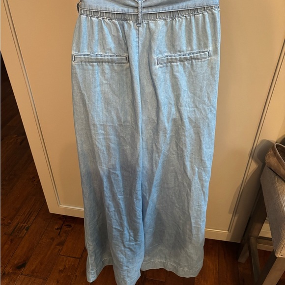 &Denim Girlfriend fit wide leg denim wide leg pants sz 6 - Picture 5 of 8